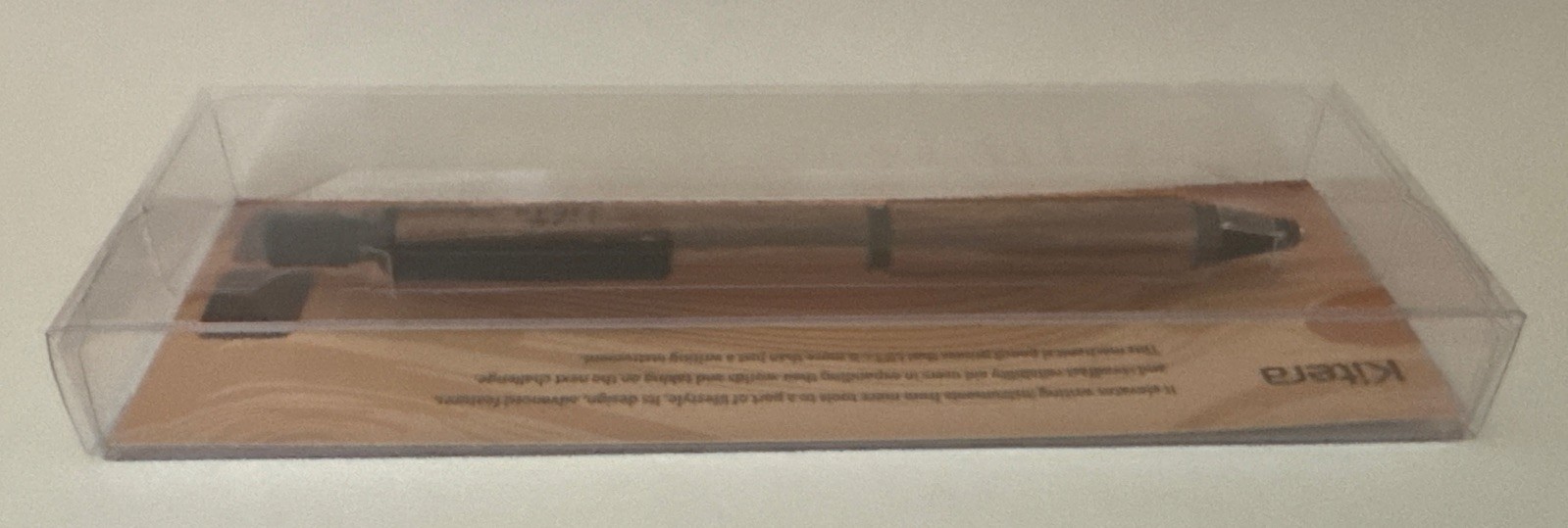 Kitera LiFT+ Wood Mechanical Graphite Pencil 0.5mm Zebrawood Barrel LIWOOD.05-ZW