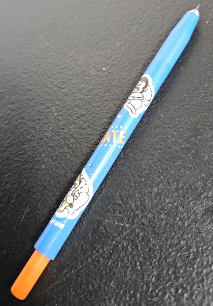 KARATE, ANIME MECHANICAL PENCIL. MOSU PENCIL CO. TAIWAN