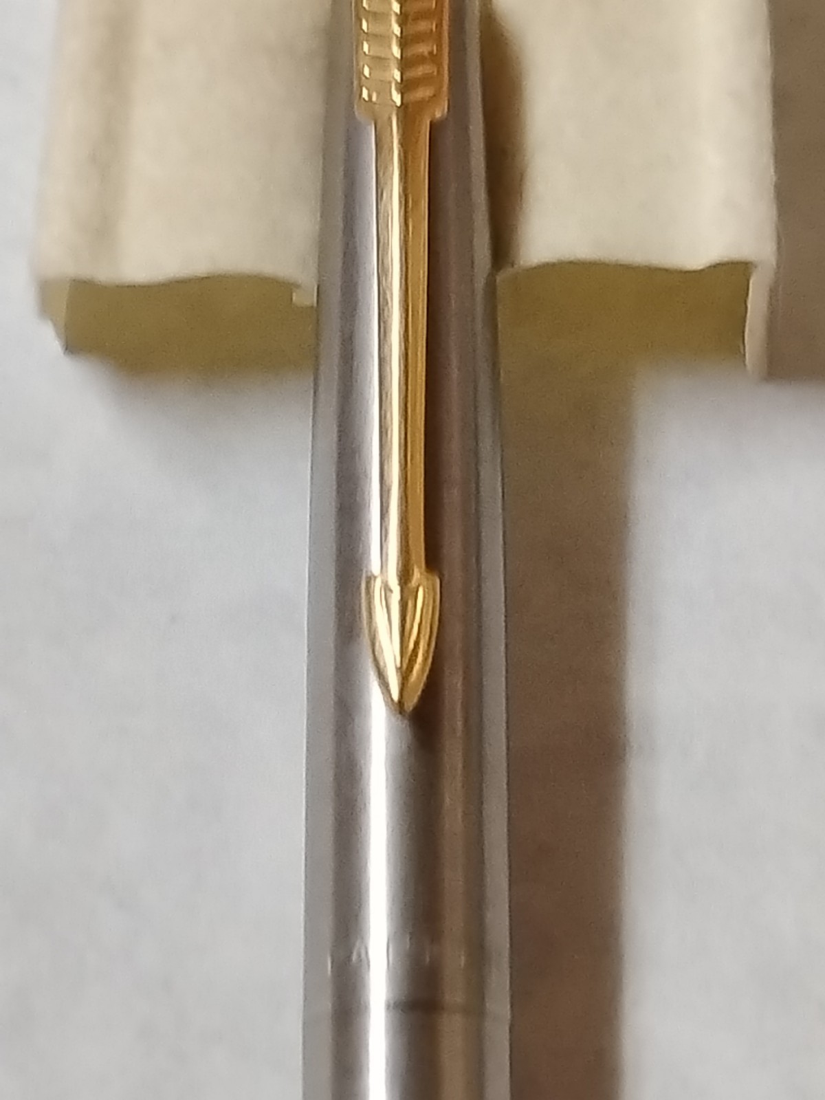 Vintage Parker Mechanical Pencil Silver Chrome & Gold Arrow Clip Works #M4