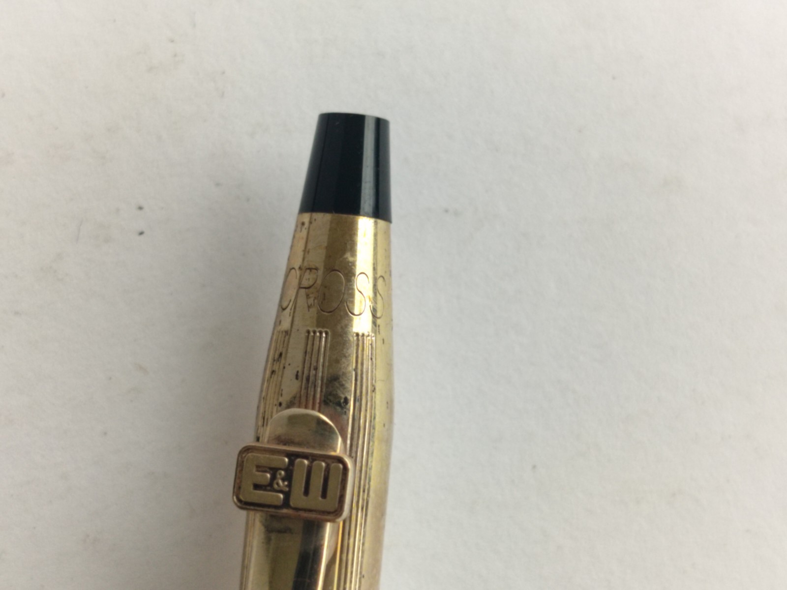 Vintage Cross Mini 5.25″ Gold Plate 1/20 10k Mechanical Pencil in Box USA E & W