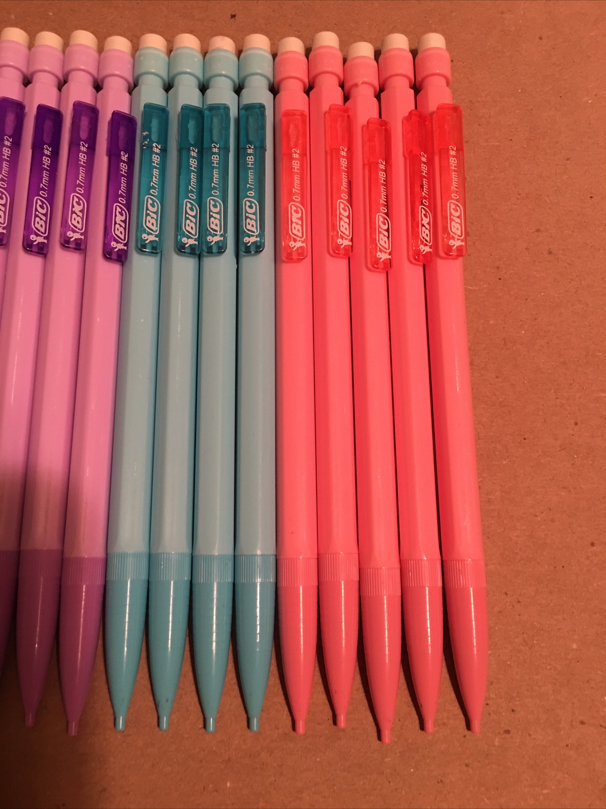 24 pcs Bic Mechanical pencil #2 pastel limited edition extra smooth