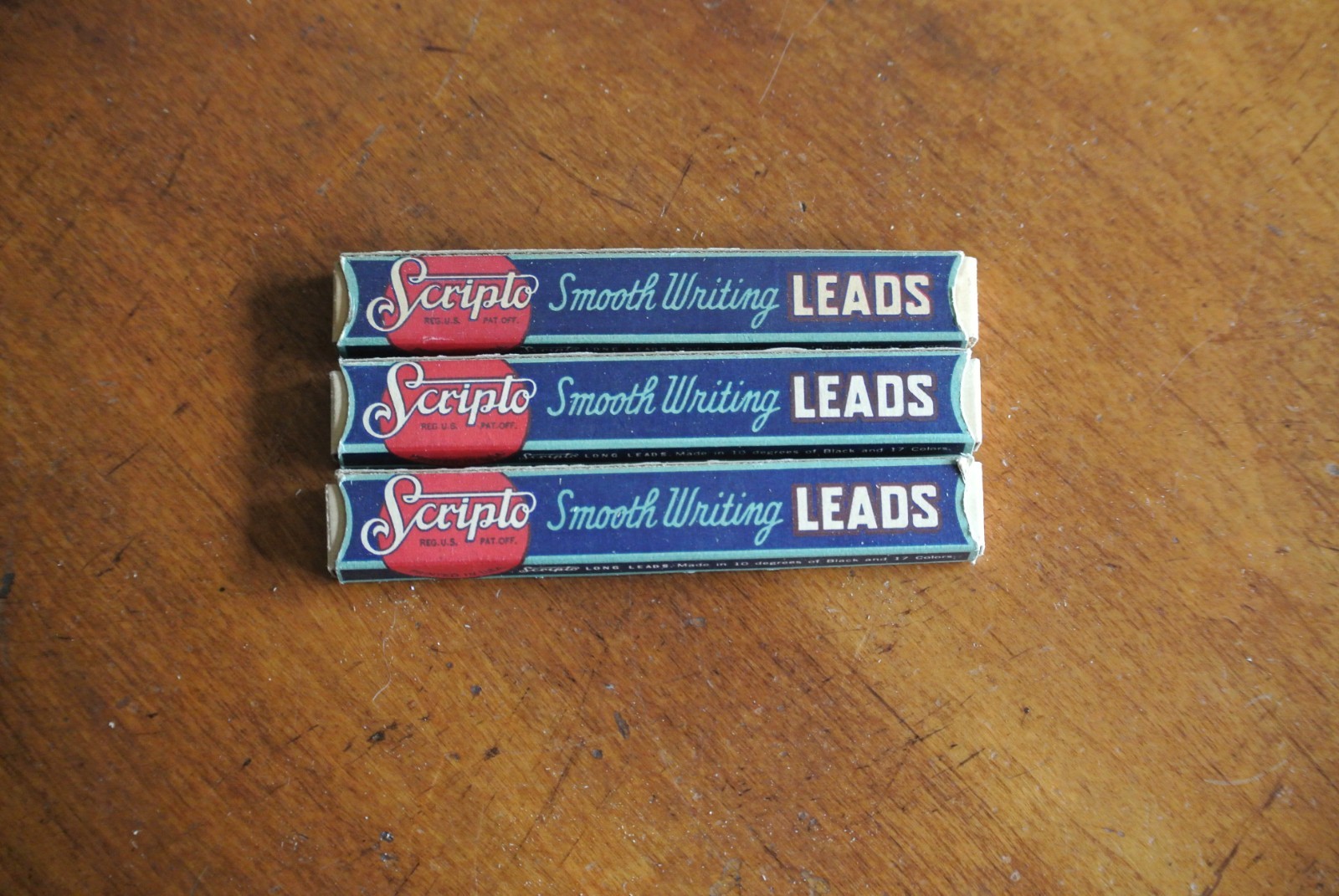 Vintage SCRIPTO Mechanical Pencil Leads Mixed Lot – Some Empty or Partials