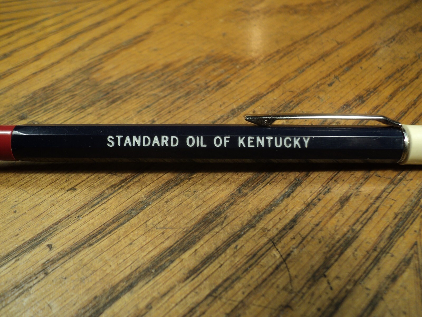 Vintage Autopoint Mechanical Pencil Standard Oil Of Kentucky 5-5/8″ Long USA