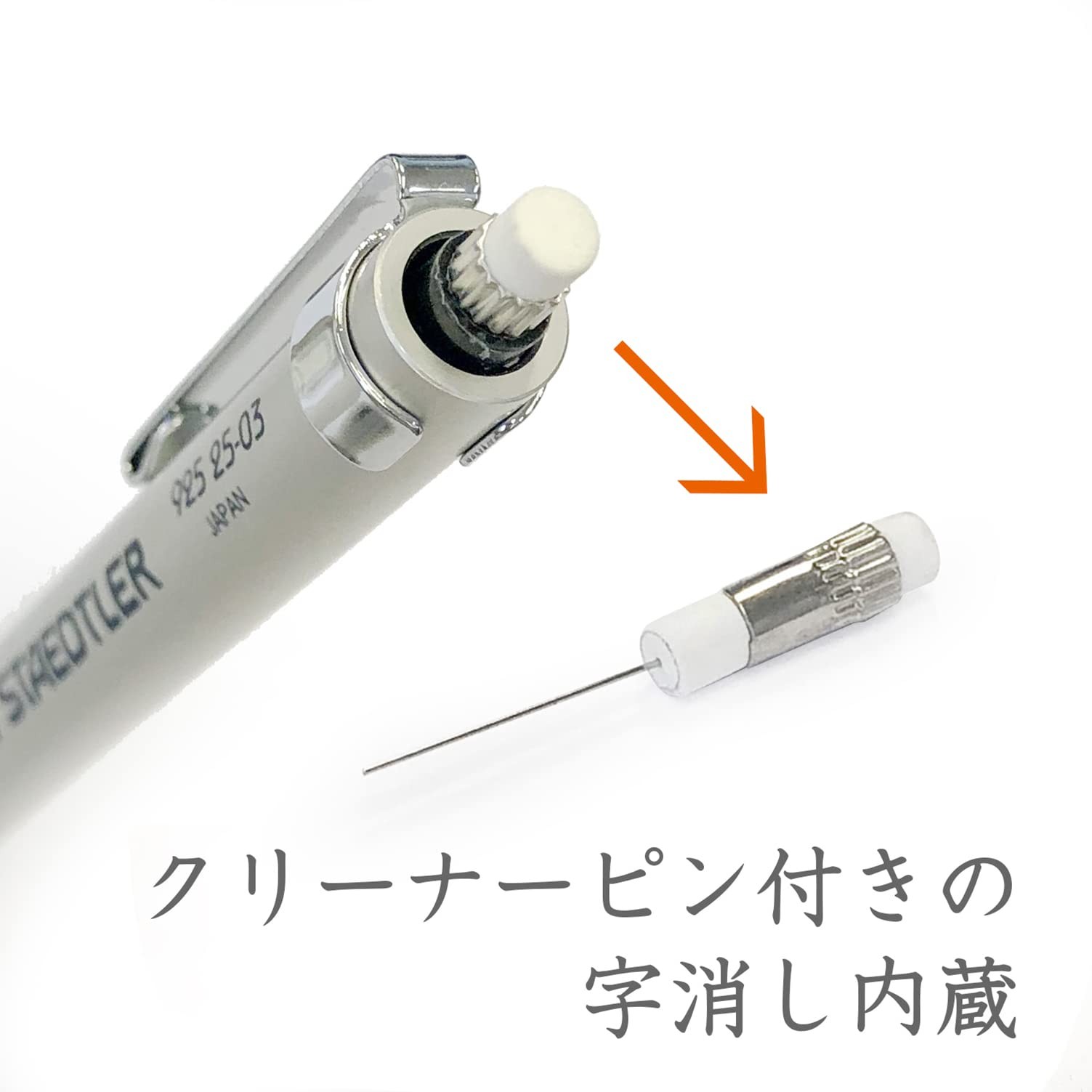 0.3mm Mechanical Pencil Silver Series 925 2503 Drafting Drawing Sketching