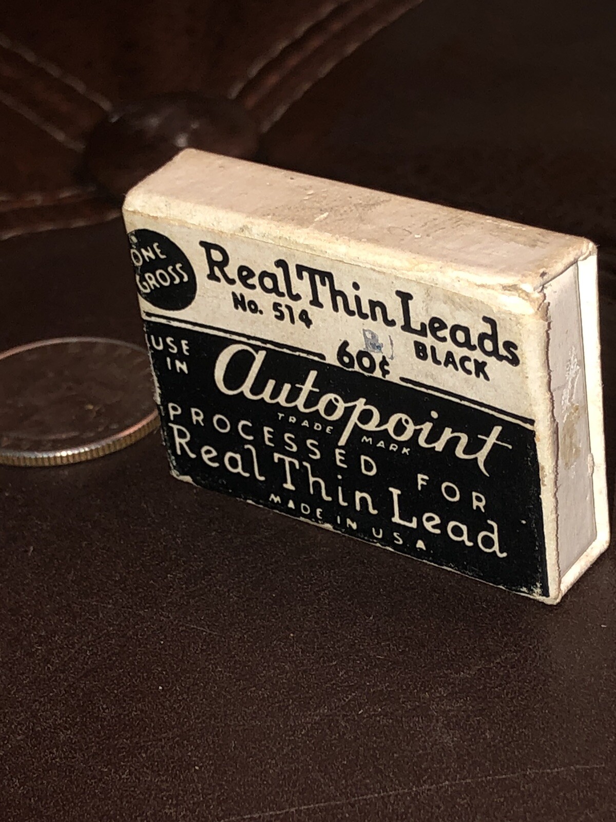Vintage Autopoint Real Thin Lead Pencil Lead