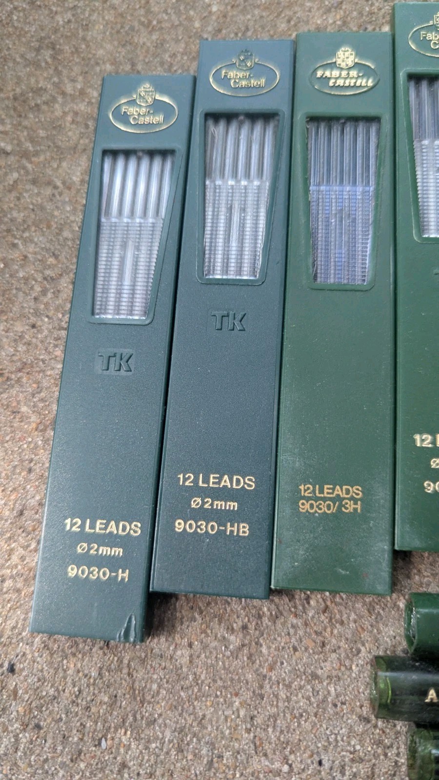 Big Lot 10 Packs Faber Castell Drawing Leads and Tubes Full Of Lead Germany