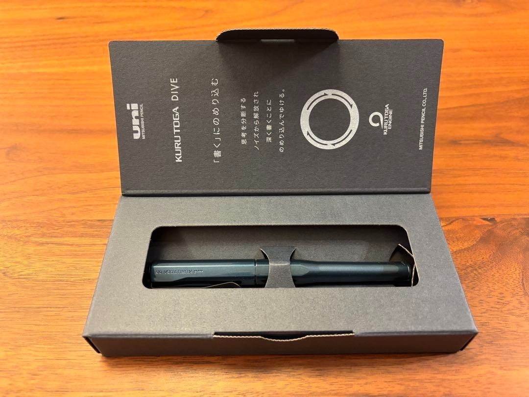 NEW Uni KURUTOGA DIVE Abyss Blue 0.5mm Mechanical Pencil M5-5000 Mitsubishi
