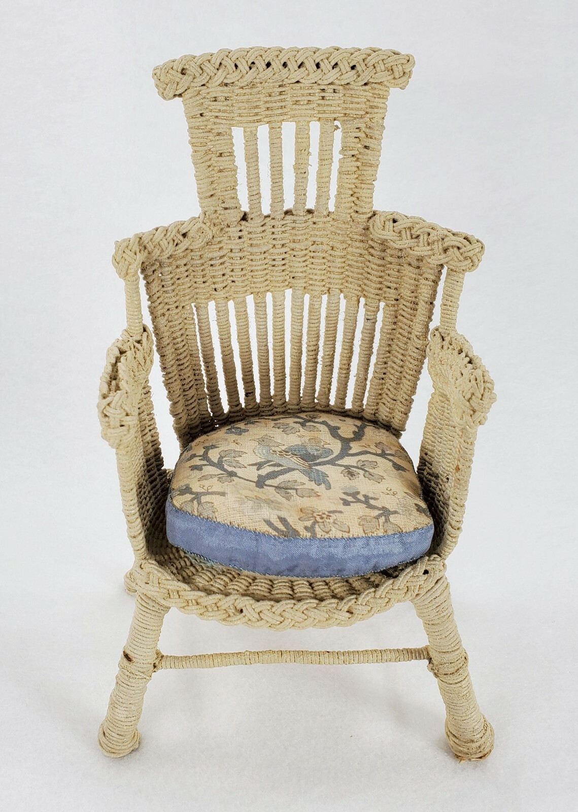 ANTIQUE 4 Pieces Handmade Wicker Wire Doll House Furniture – Dewey Estate Mass.