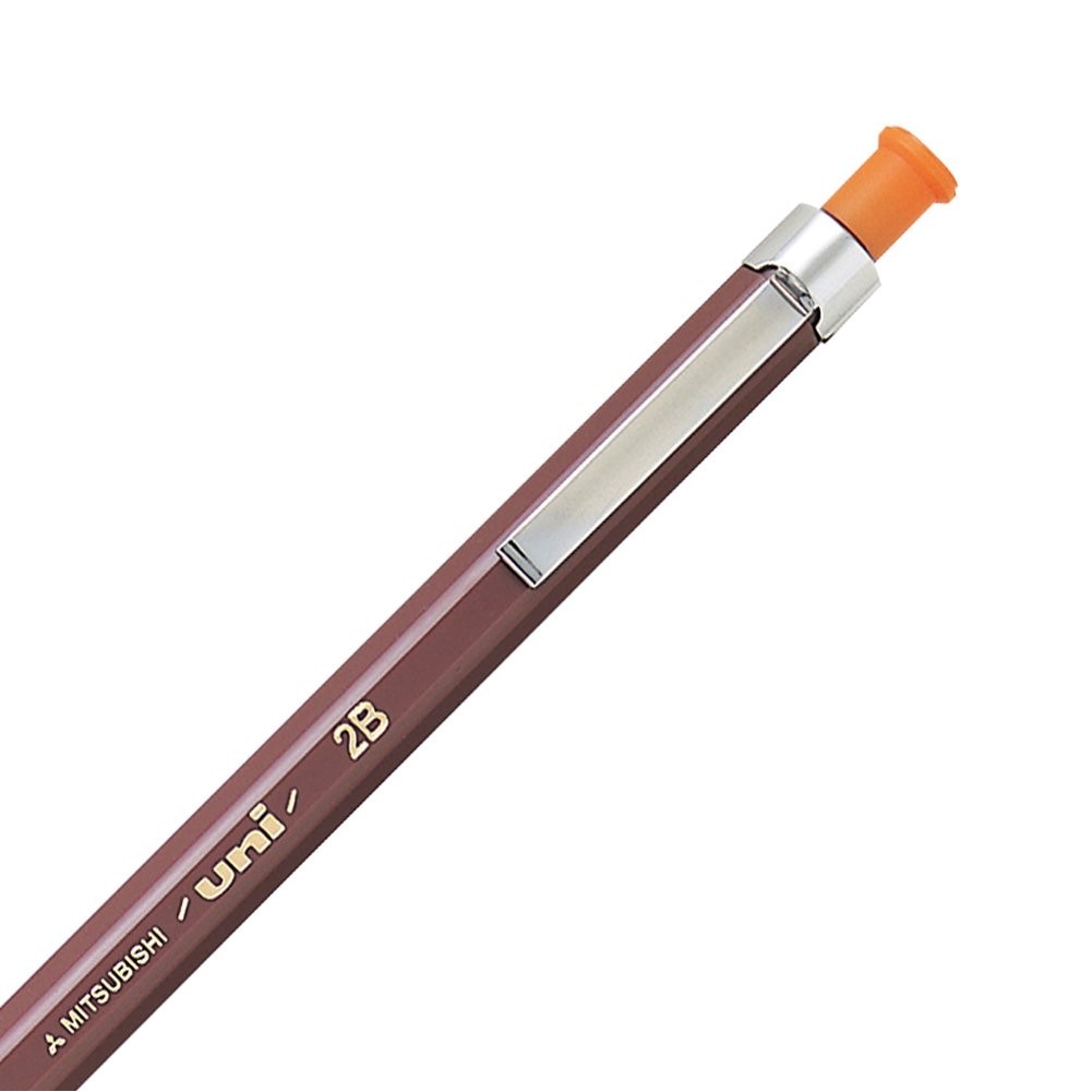 Japanese 2B Lead Drop Holder Pencil Roulette Grip Writing Instrument Pack of 1