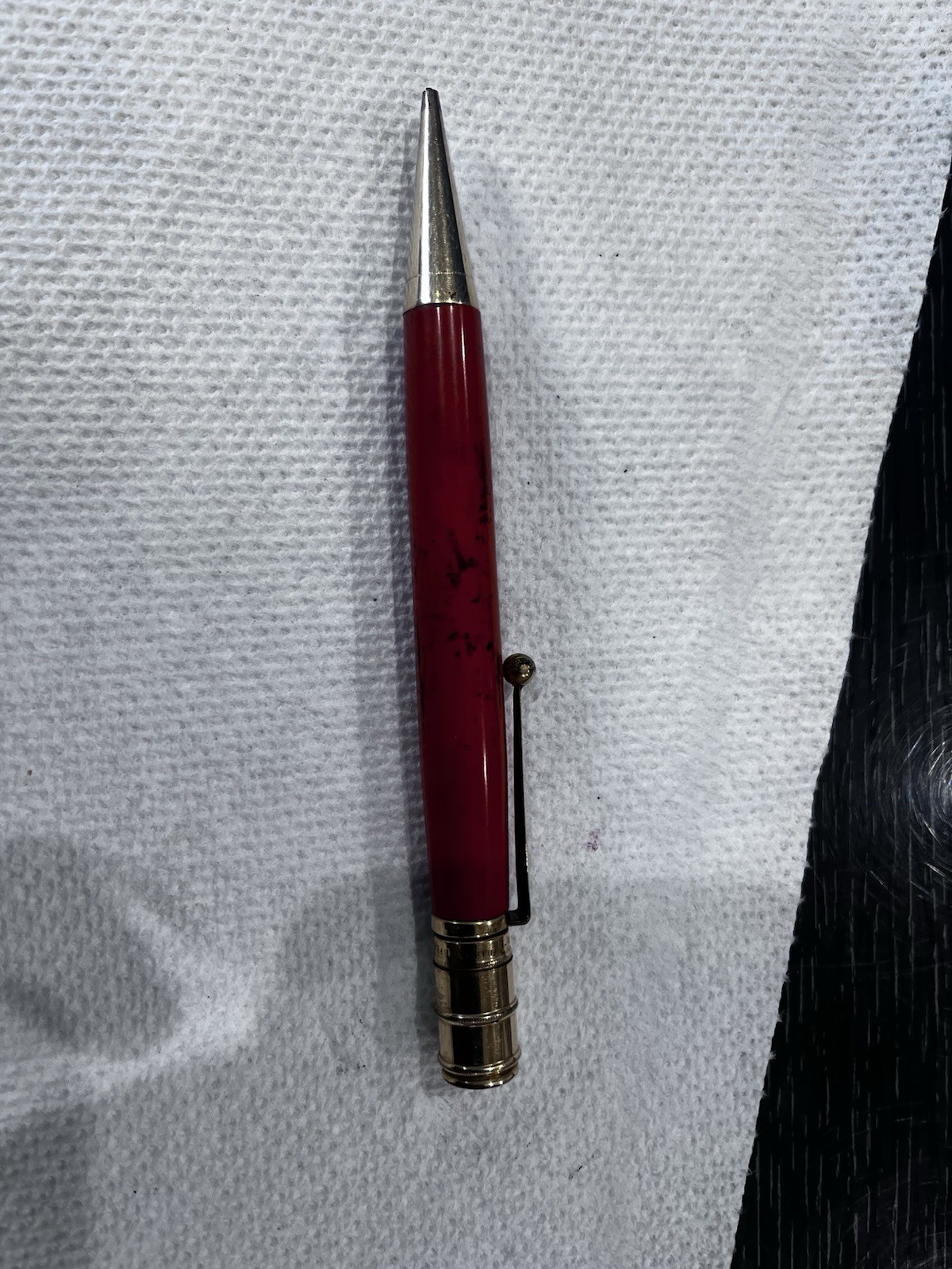 Goldmedal Vintage Mechanical Pencil 1/40 14k Gold Filled Pat. Feb 19 1924 GOLD!!