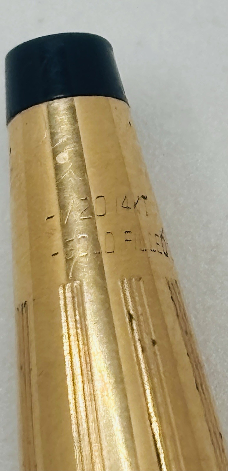 Vintage CROSS CLASSIC Mechanical Pencil 1/20 14KT Yellow Gold Filled 5.25”