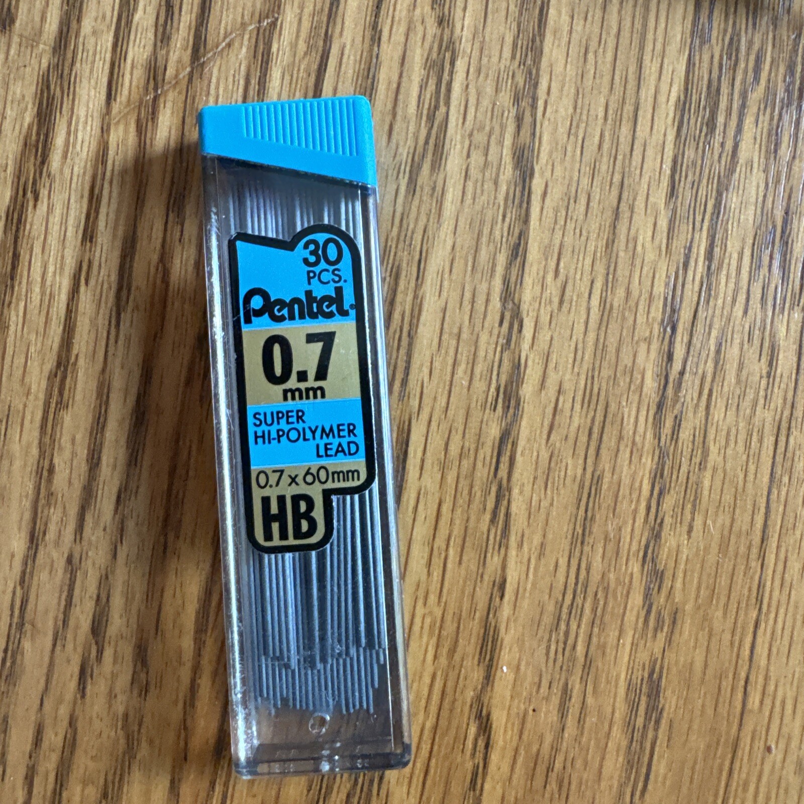 Pentel P207 0.7mm Pencil-LIGHT BLUE WORKS SOME LEAD