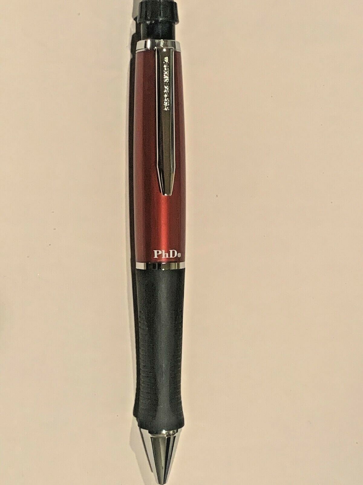 Paper Mate PhD Pencil.5mm Rare Cherry Red & Chrome Trim, New, old stock.