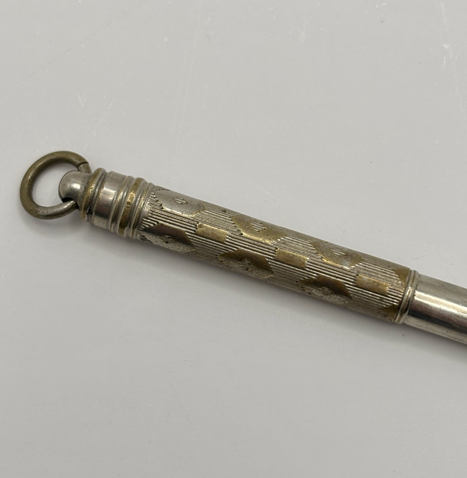 Vintage Propelling Lead Pencil V.S. Lead England 1920’s Etched Wearable Pencil