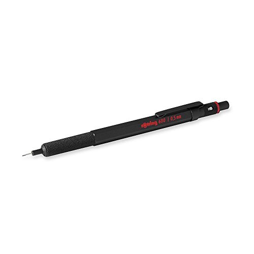 rOtring 600 0.5mm Black Barrel Mechanical Pencil (1904443) From Japan