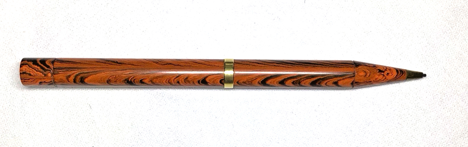 Waterman Pencil Red Ripple 56 Excellent Working Condition.