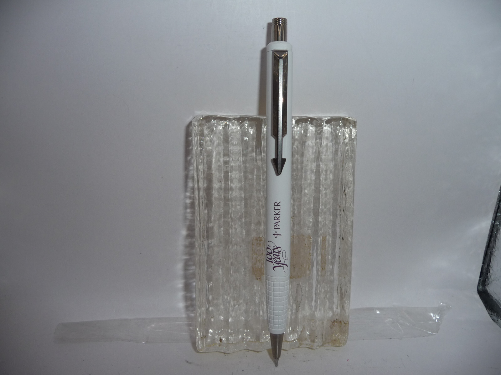 Parker Vintage Vector White 0.5mm Pencil –company sample 100 years–new