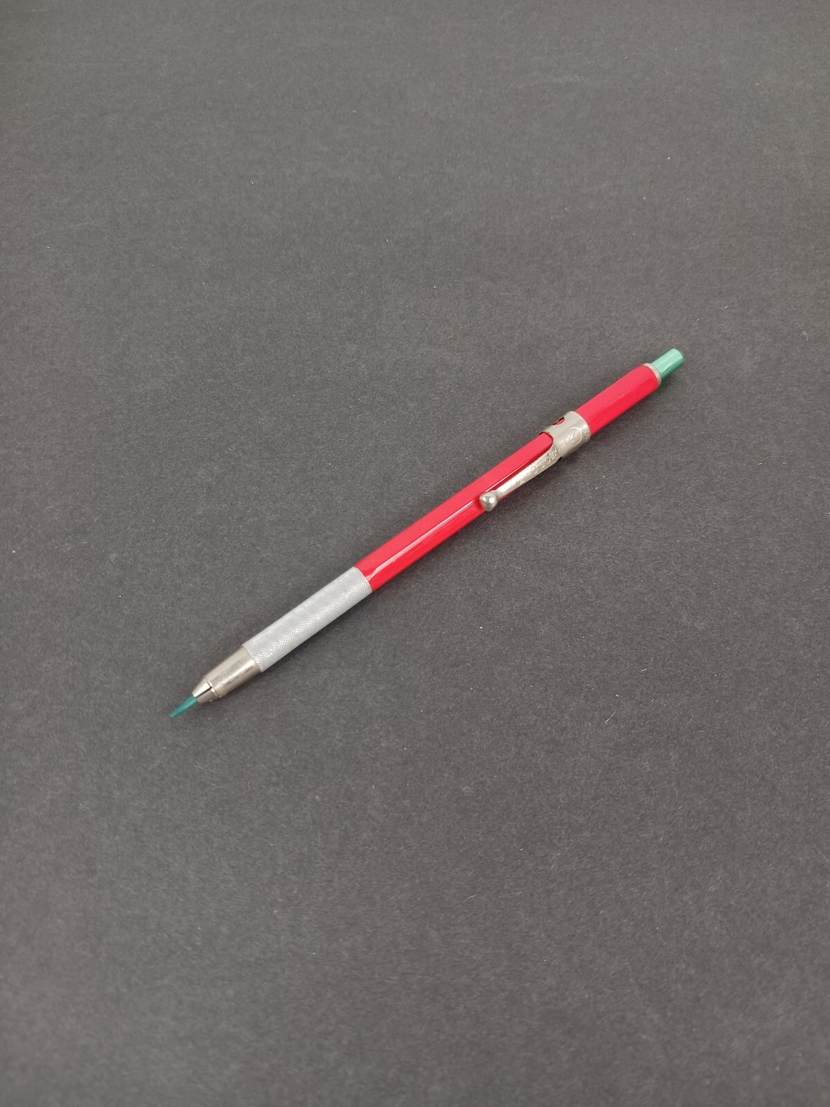Vintage Micropoint Mechanical Pencil / Red Green lead / Italy Adapto 5611 / USA