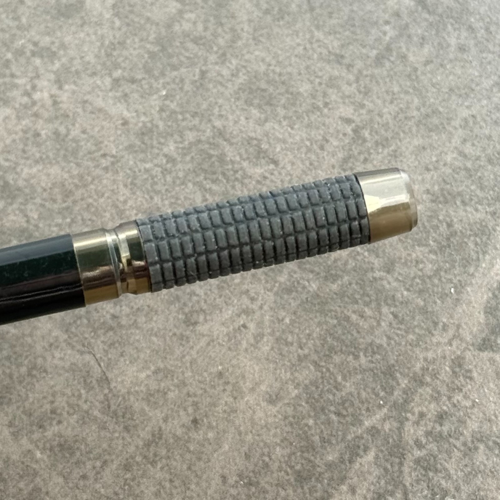 Niji Grip 500 Double Knock Mechanical Pencil Vintage Black Japan – 0.5mm Lead