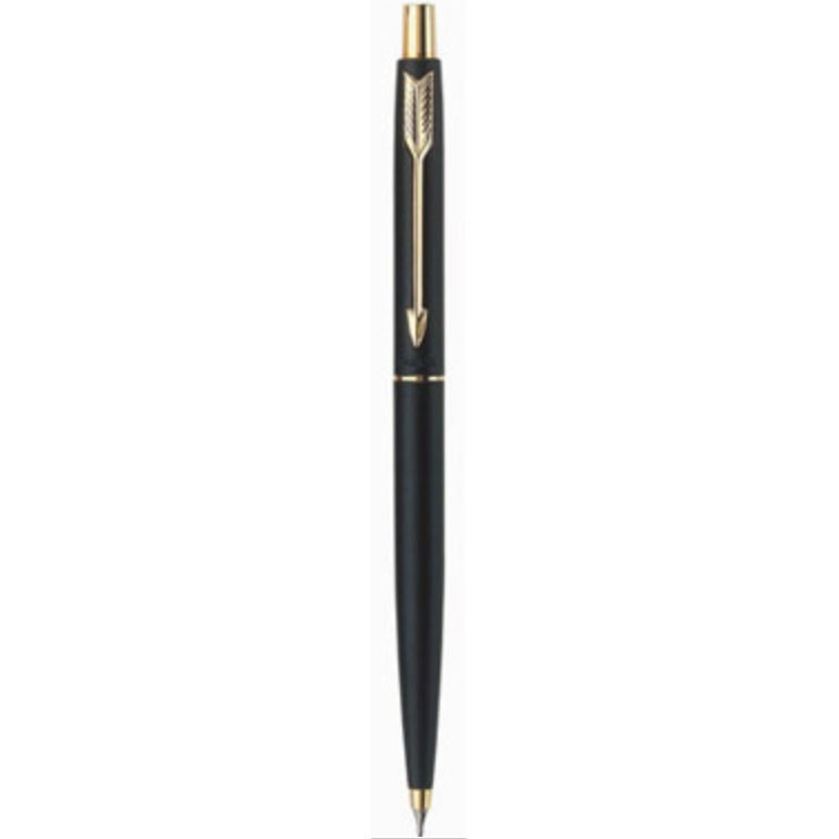 Parker Classic Pencil Matte Black & Gold 0.5mm Made In Usa New In Box