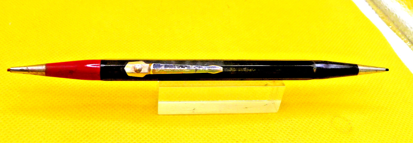 Autopoint Vintage Double Ender 0.9 mm Pencil-black and red- U.S. Government