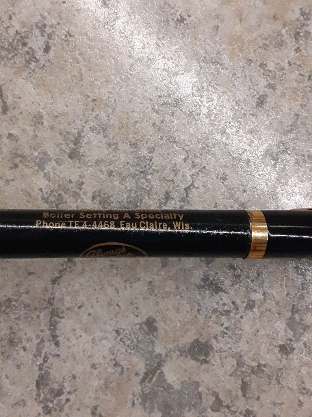 Vintage Wings USA Mechanical Pencil L.G. Skeels Contractor Eau Claire Wis.