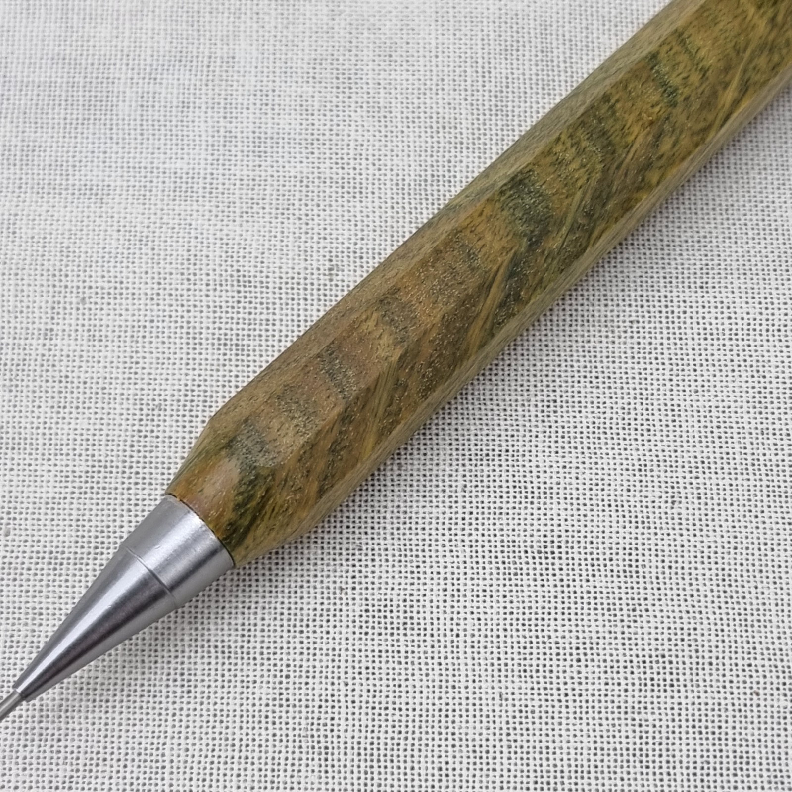 Hand Crafted Pentel PG5 Mechanical Pencil with Octagonal Wood Barrel