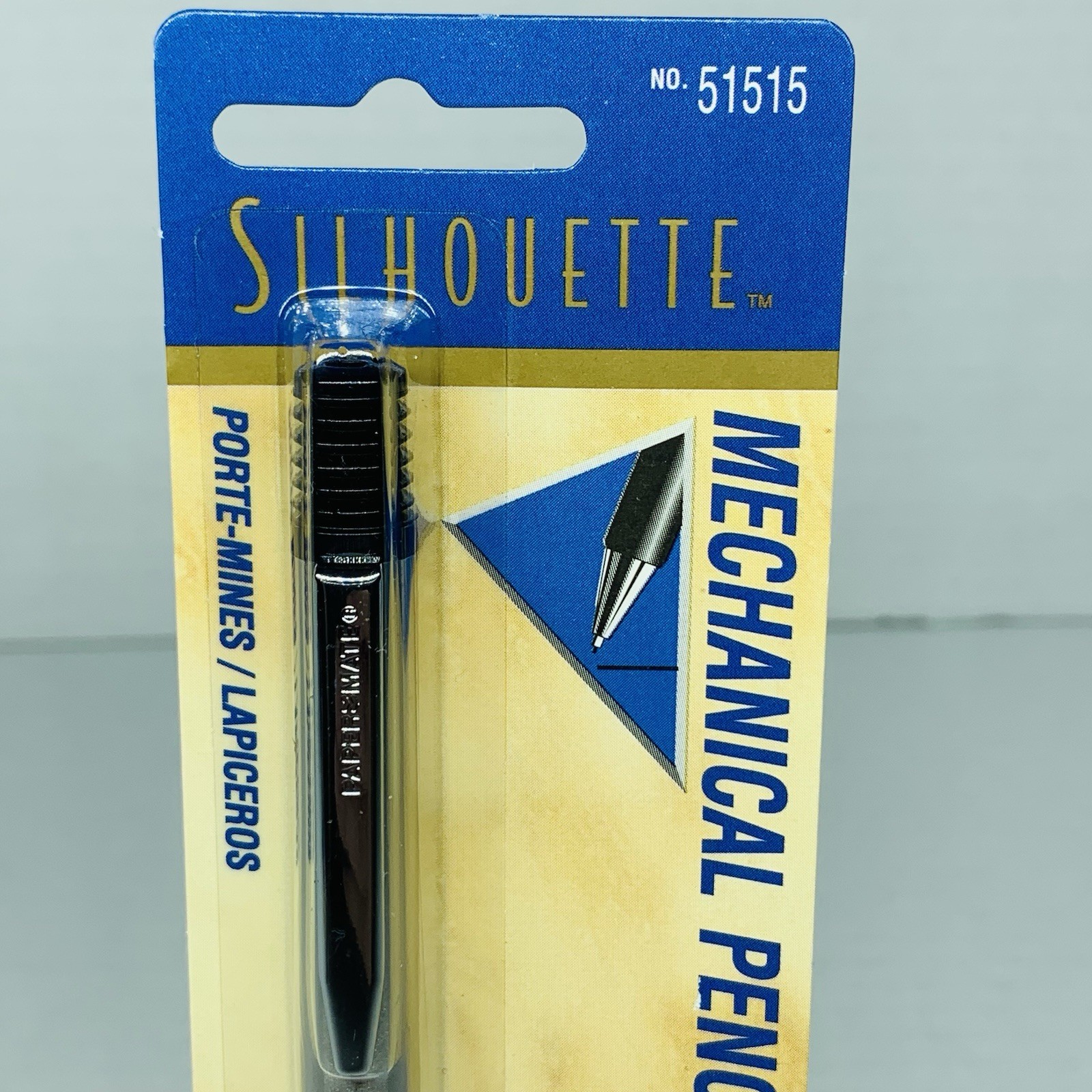 Sanford Silhouette Pencil 0.5mm Pencil Cushion Grip #51515 NEW 1996 Vintage NOS