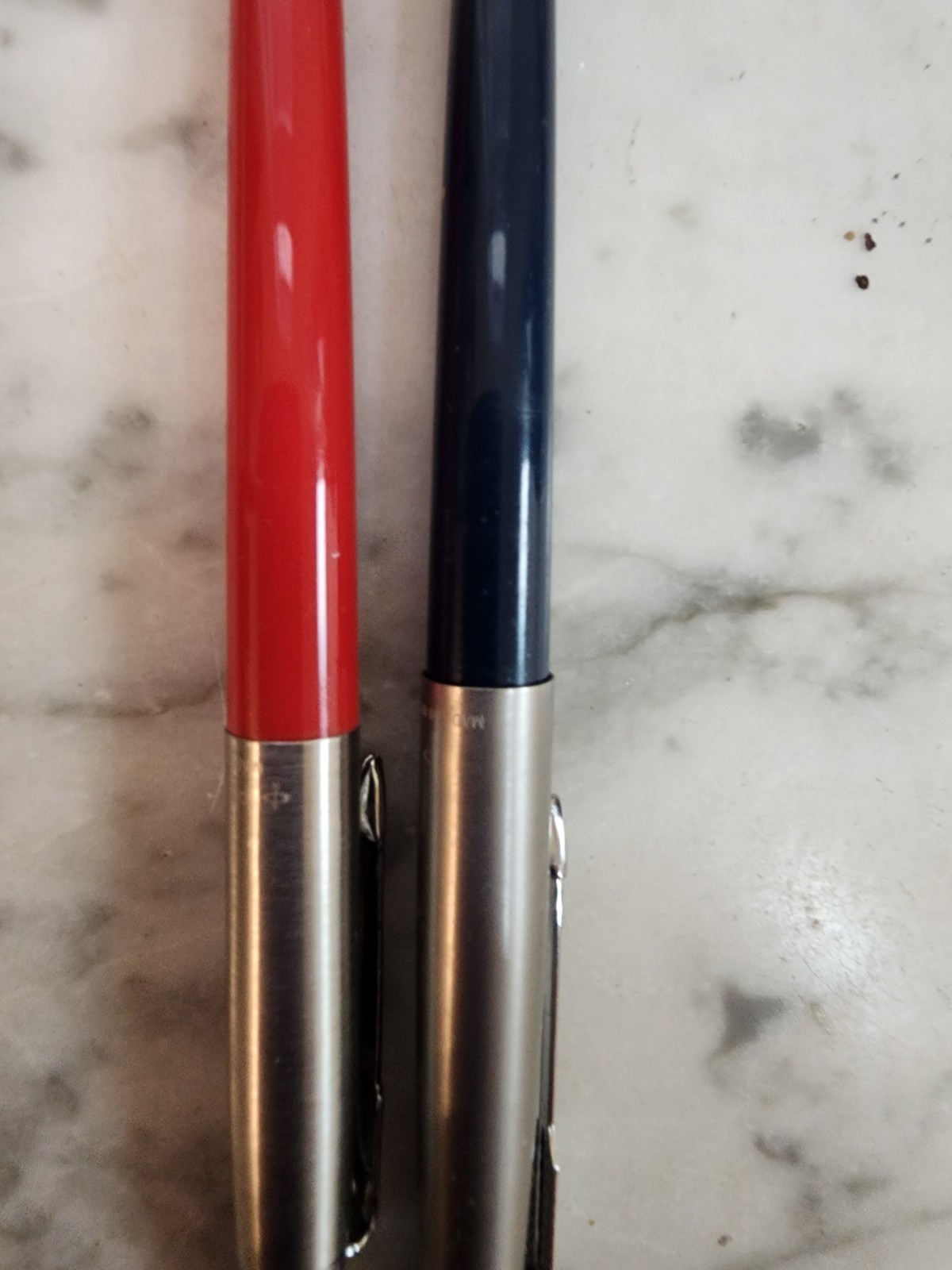 Vtg Parker Arrow Set 3 Pcs 2 Clip Mechanical Pencils & Pen Case 1970s in Box