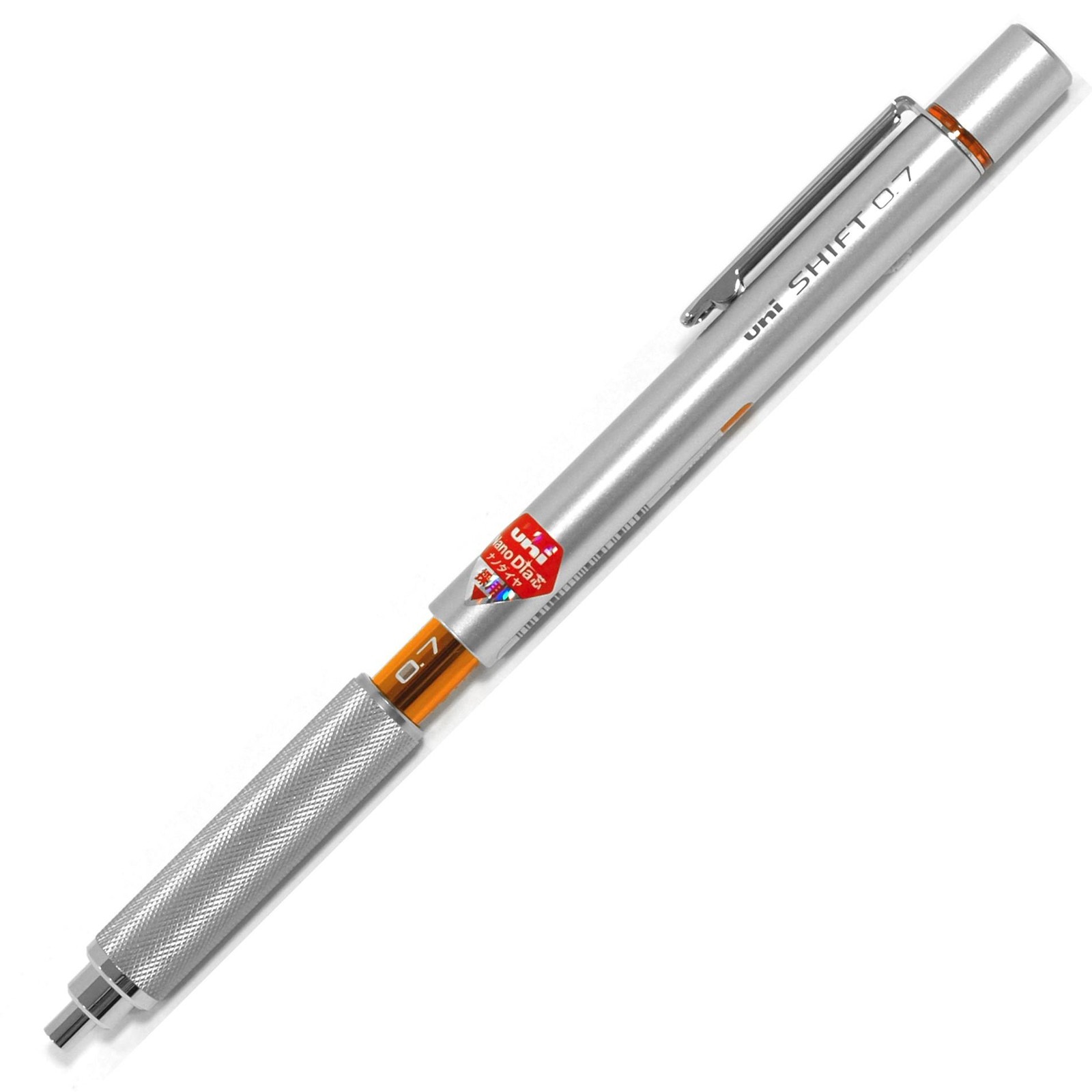 Uni Shift Pipe Lock Mechanical Pencil 0.7mm Non Slip Grip Stable Writing Tool
