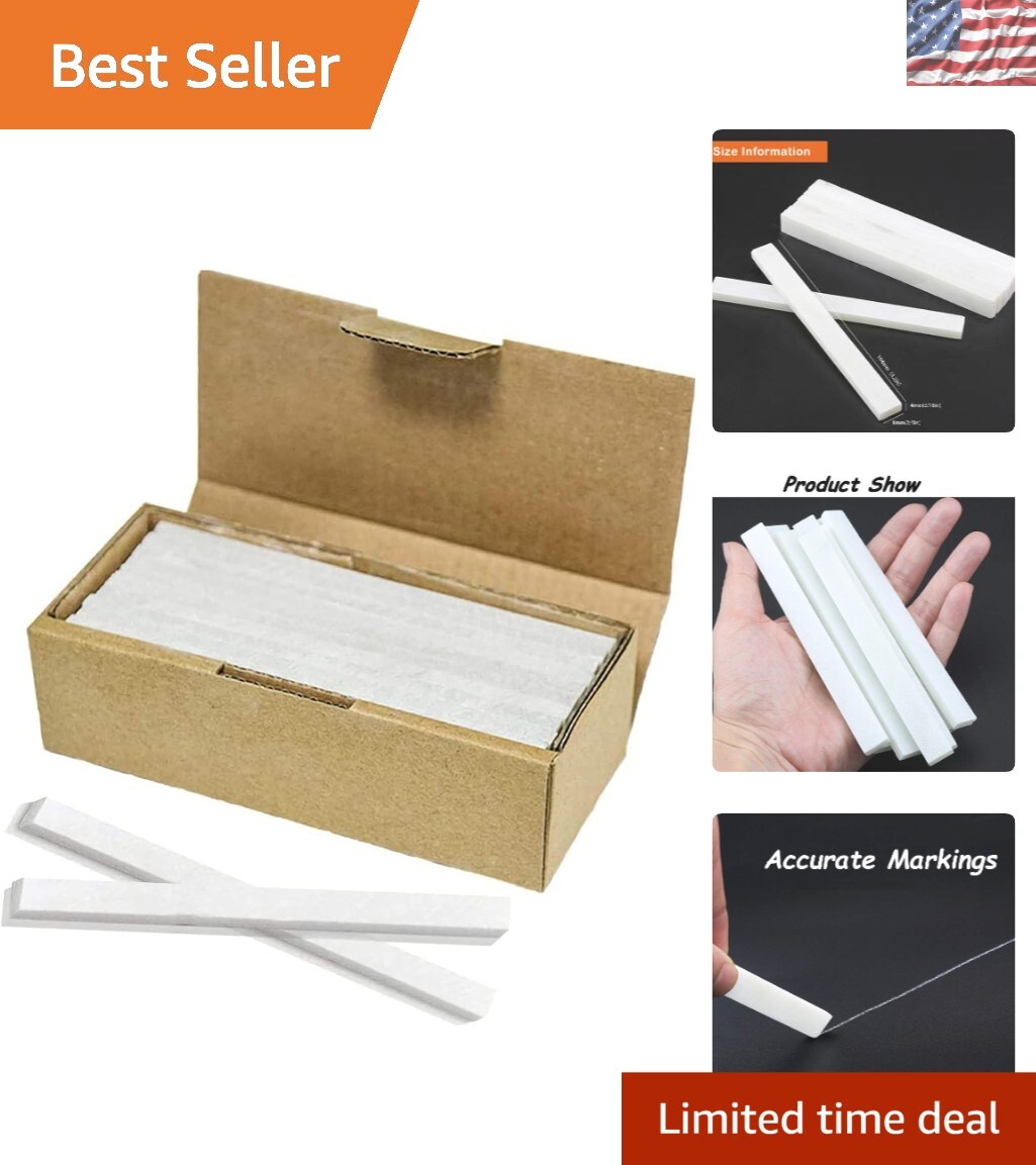 Professional Soapstone Marking Pencils – 27 Flat Squares for Clear Removability