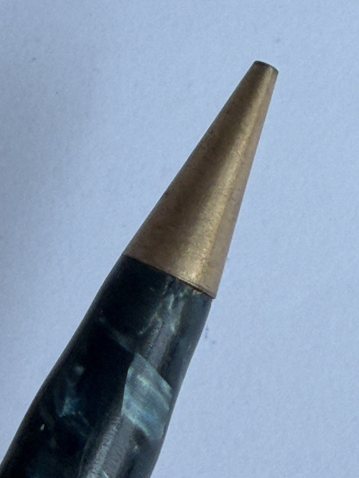ATQ VTG 1920’s Sheaffer’s Lifetime Gold Filled Marbled Green Mechanical Pencil