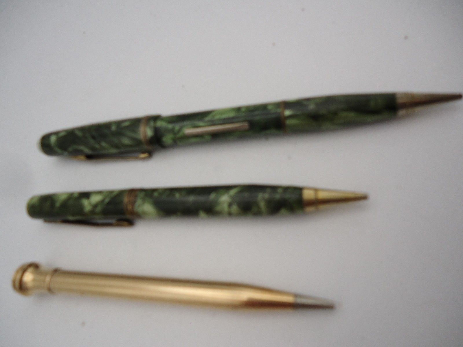 Vintage Mechanical Pencil Lot – Wahl Eversharp Gold Filled, Waltham, Wearever