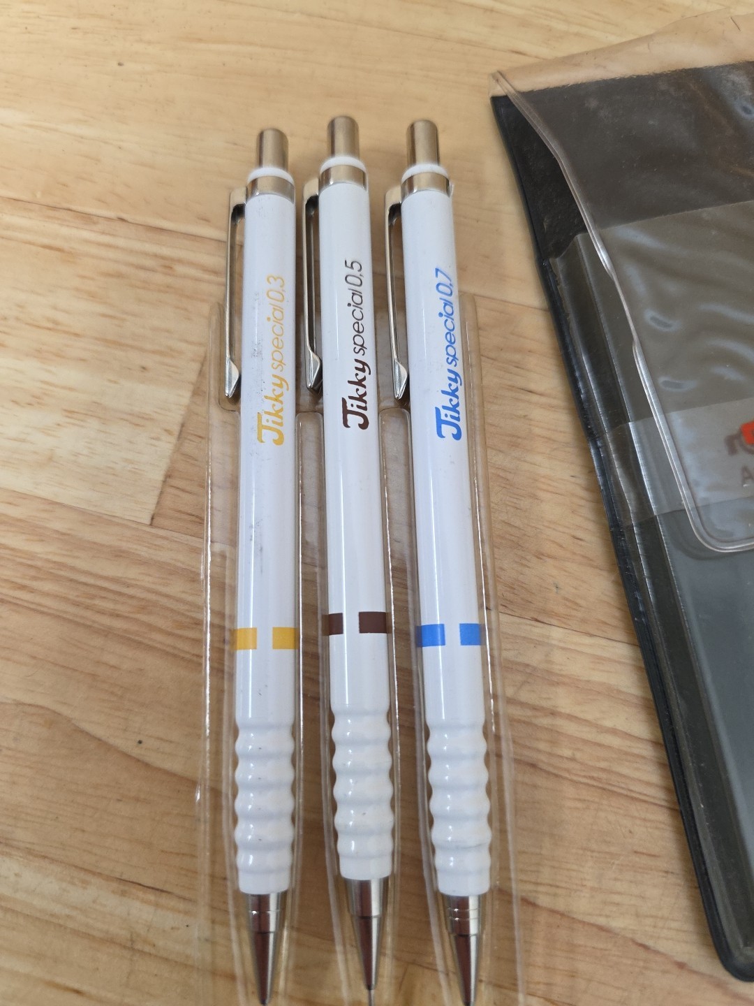 Vintage Set of 3 rOtring Tikky Special Mechanical Lead Pencils W. Germany