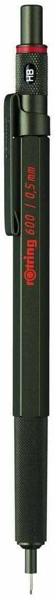 Rotring 600 Pencil Green Knurled Grip 0.5 mm Hexagonal Pencil New In Box