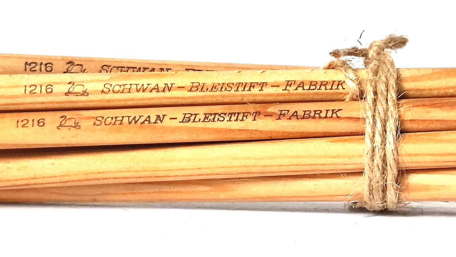 SCHWAN Bleistift Fabric Set of 12 Germany, N 1216 Pencils, 7″, 1930’s