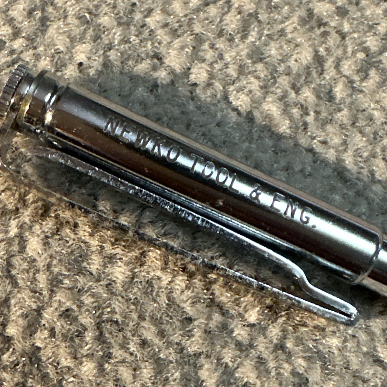 Men’s Telescoping Mechanical Pencil Tie Clip Working Extend-A-Pencil / Tie-Write