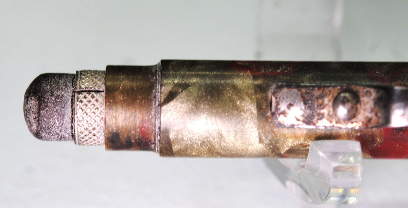 RARE Eversharp VRintage Mechanical Pencil – MOTTLED RED GREEN SILVER ESTATE