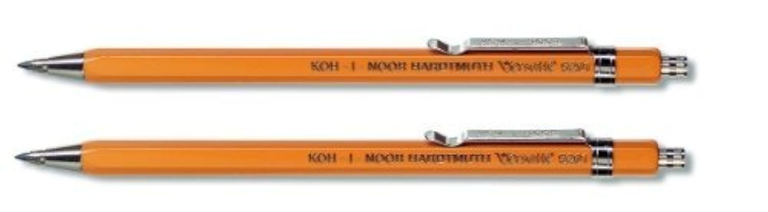 KOH-I-NOOR 2 Versatil All Metal Lead Holder 5201CN with Office Product