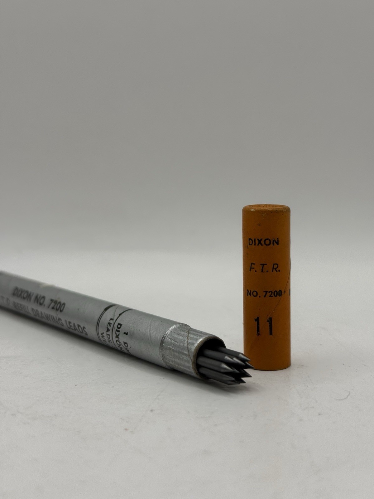 Dixon No. 7200 FTR Refill Drawing Leads 11 22 33 44 55 66 COMPLETE SET For Film