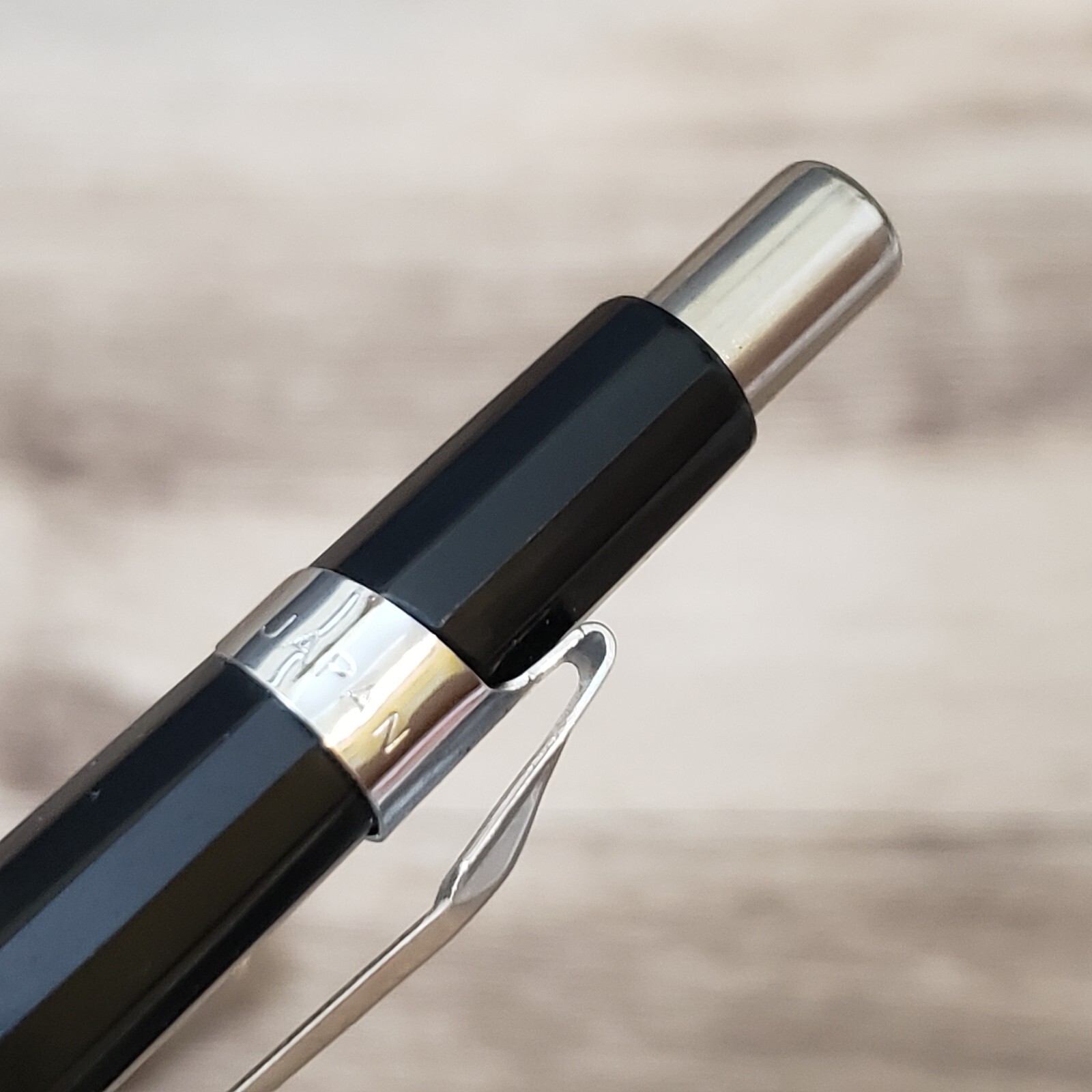 2 Vintage PENTEL P205 Mechanical Pencils Plastic & Chrome 0.5mm Japan