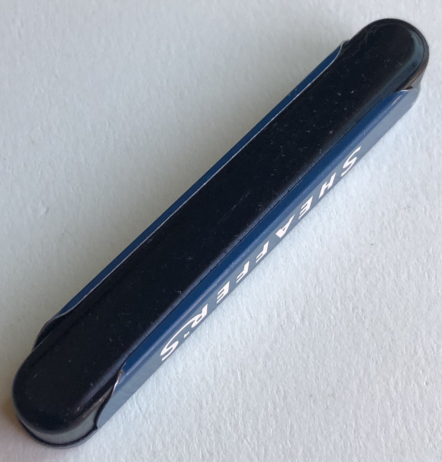 Vintage SHEAFFER Fineline U Mechanical Pencil Erasers Blue NOS 3pk Metal Tin USA