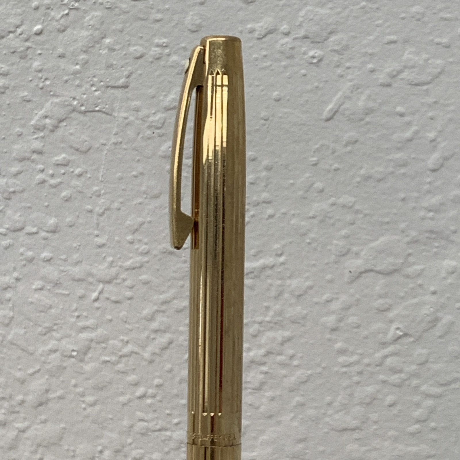 VINTAGE SHEAFFER GOLD FILLED MECHANICAL PENCIL Crown USA RARE * needs Lead