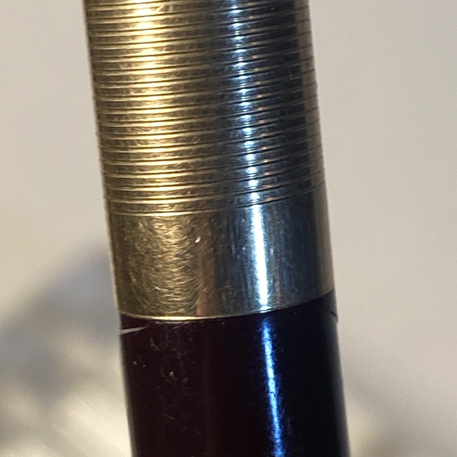 Eversharp Skyline Burgundy Mechanical Pencil 1/10 14 K.Y.G.F. Vintage 40s PARTS