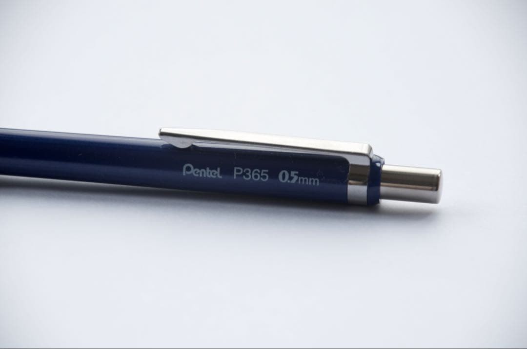 Pentel P365 0.5mm Mechanical Pencil Navy
