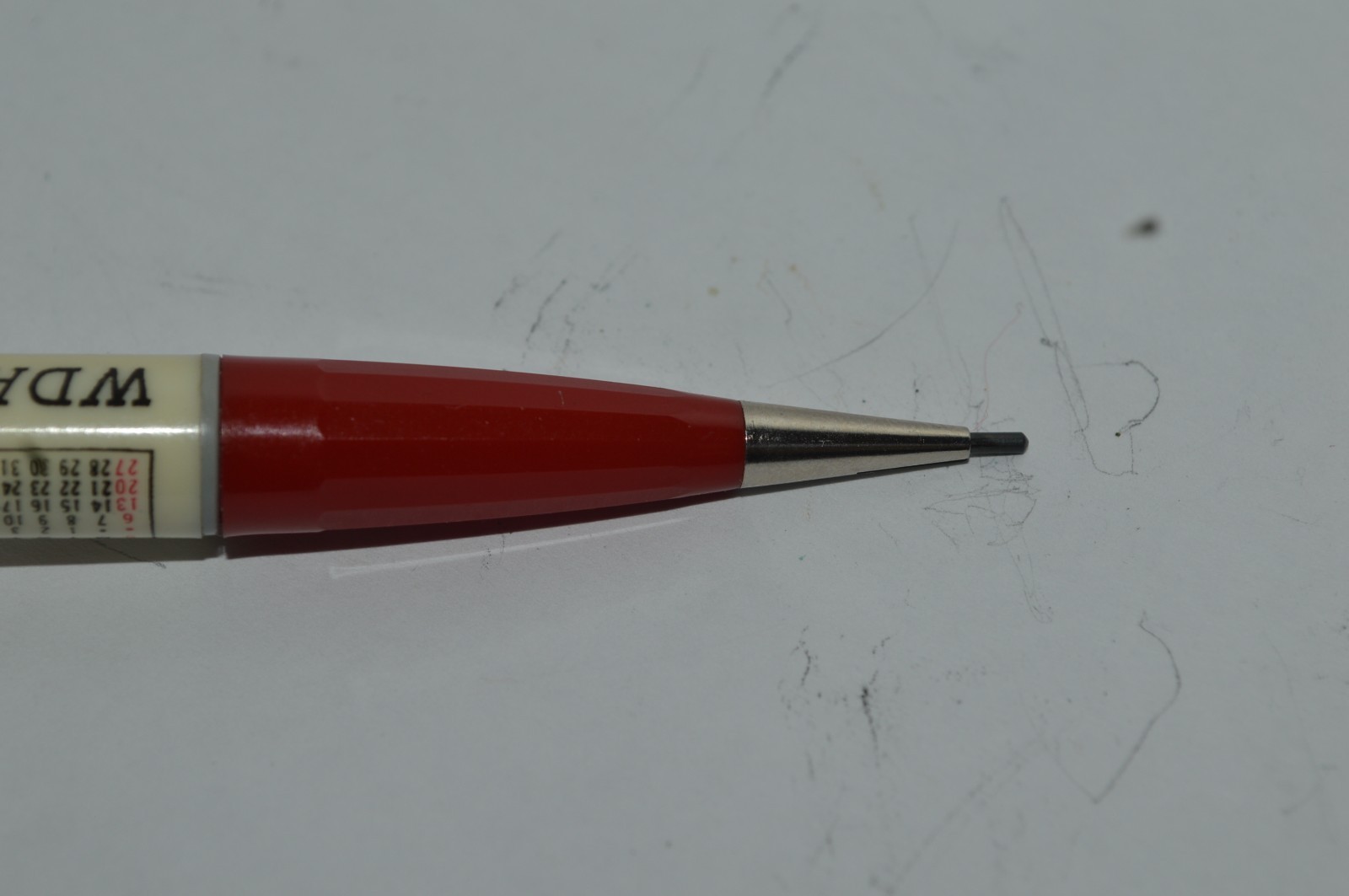 DUROLITE Mechanical Pencil 1984 Calendar Year WDAY-WDAZ TV Promo Near Mint Cond