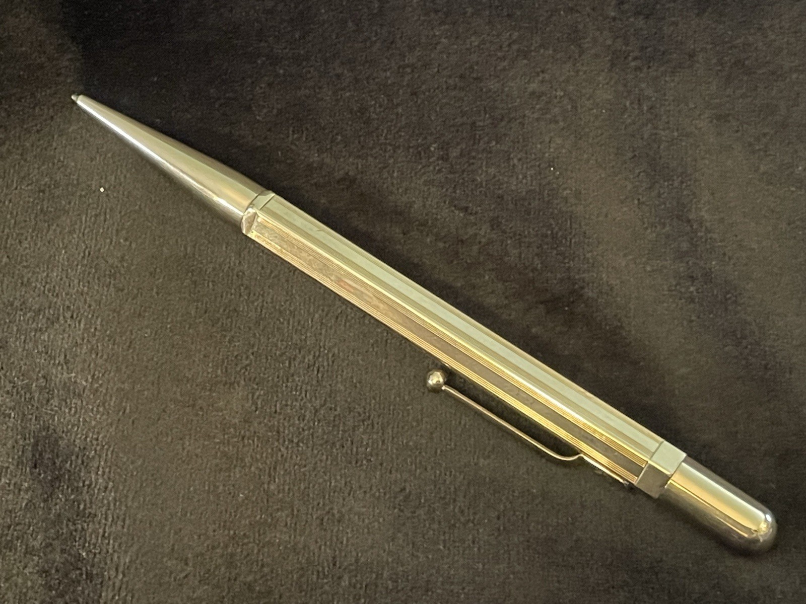 Gold Filled 1930 Mabie Todd Fyne Poynt 5” Mechanical Pencil 22g 🌺🌺