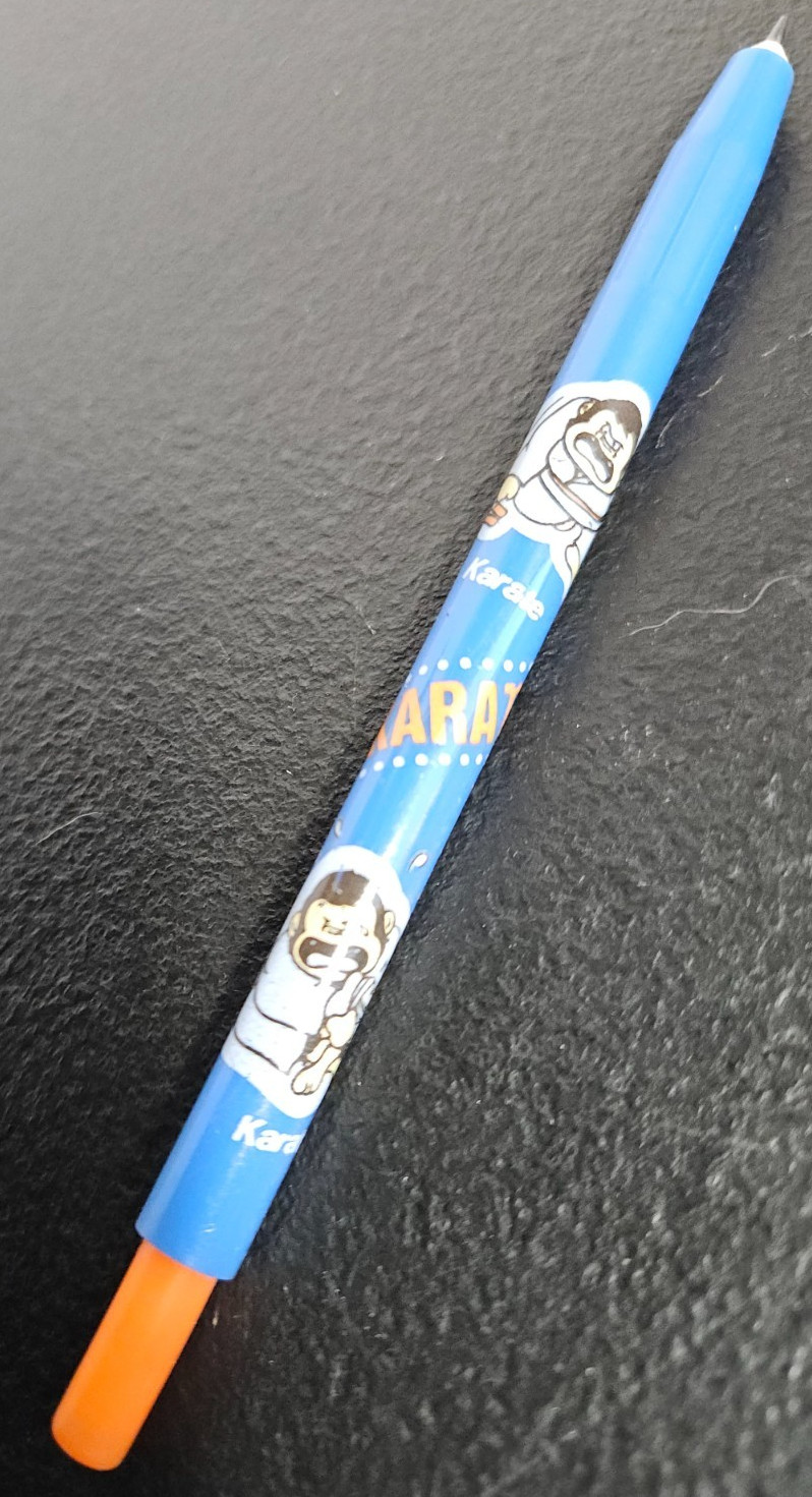 KARATE, ANIME MECHANICAL PENCIL. MOSU PENCIL CO. TAIWAN