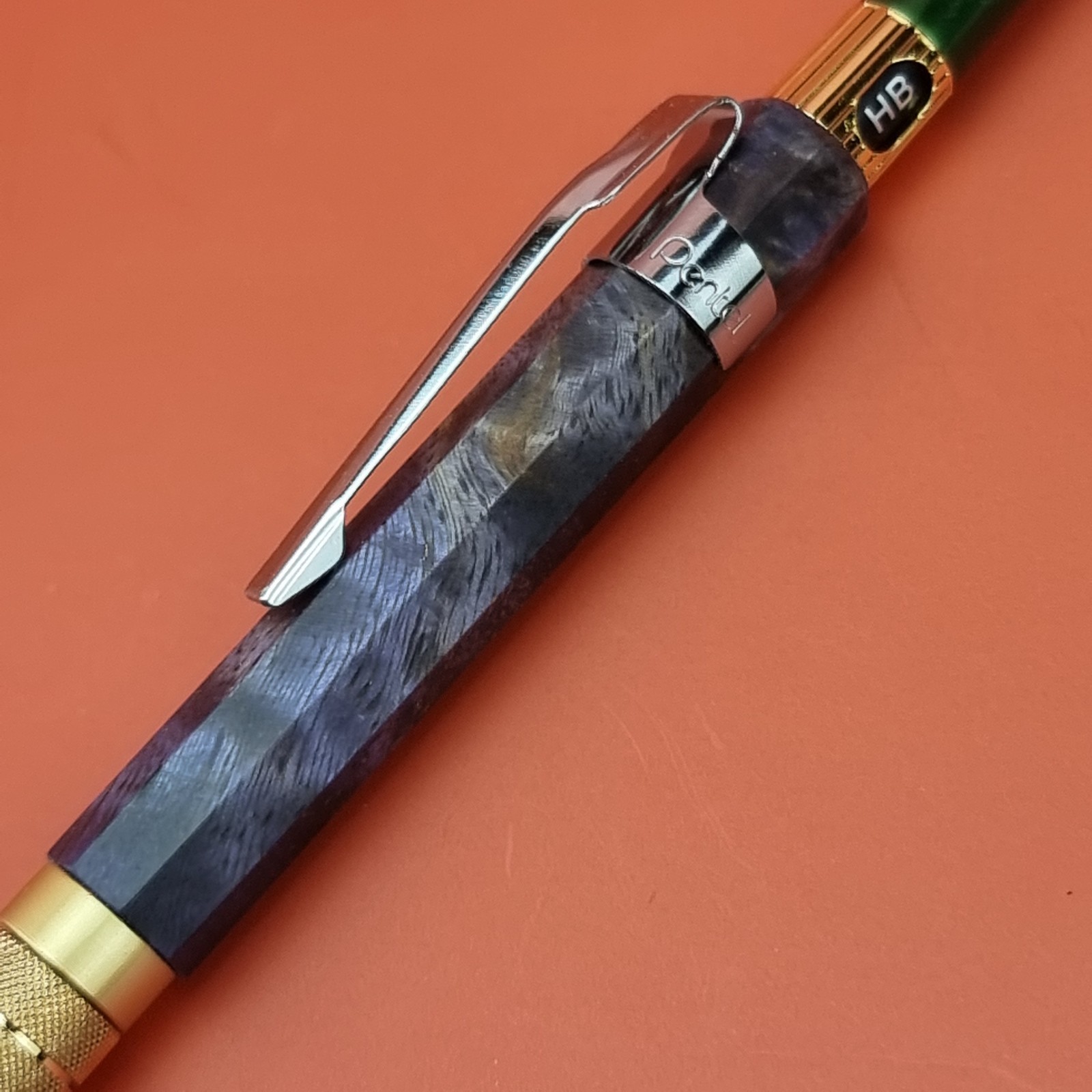 Hand Crafted Pentel PG5 Mechanical Pencil with Octagonal Maple Berl
