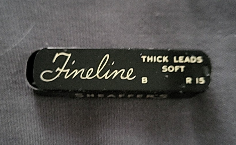 Vintage Sheaffer’s Fineline Thick Leads Soft 1 1/2″ Box 19 Pencil leads